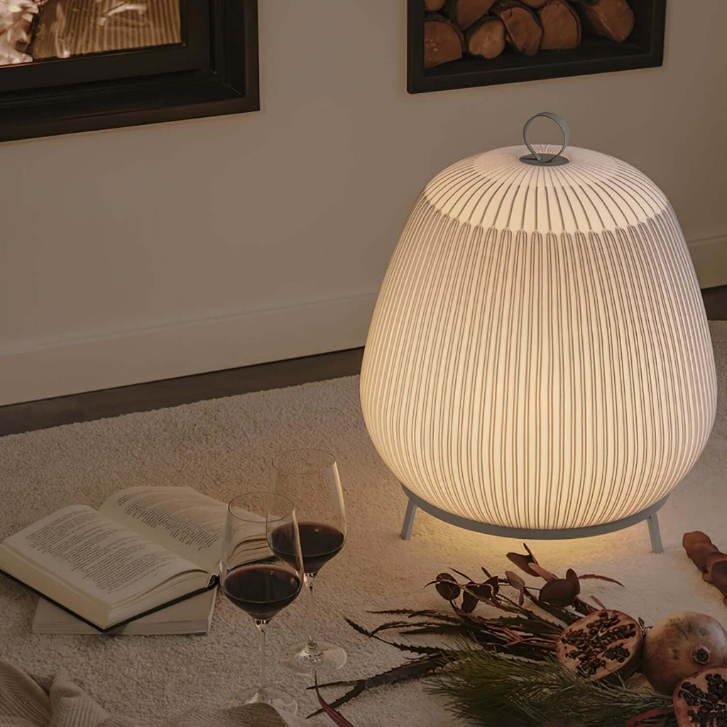 Knit Lantern Table Lamp