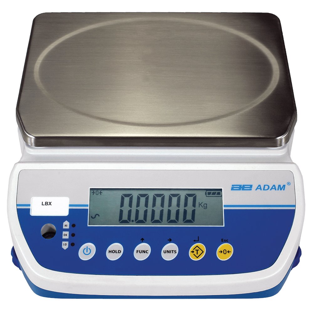 Adam Equipment LBX3 Latitude Compact Bench Scale, 3000 g x 0.5 g