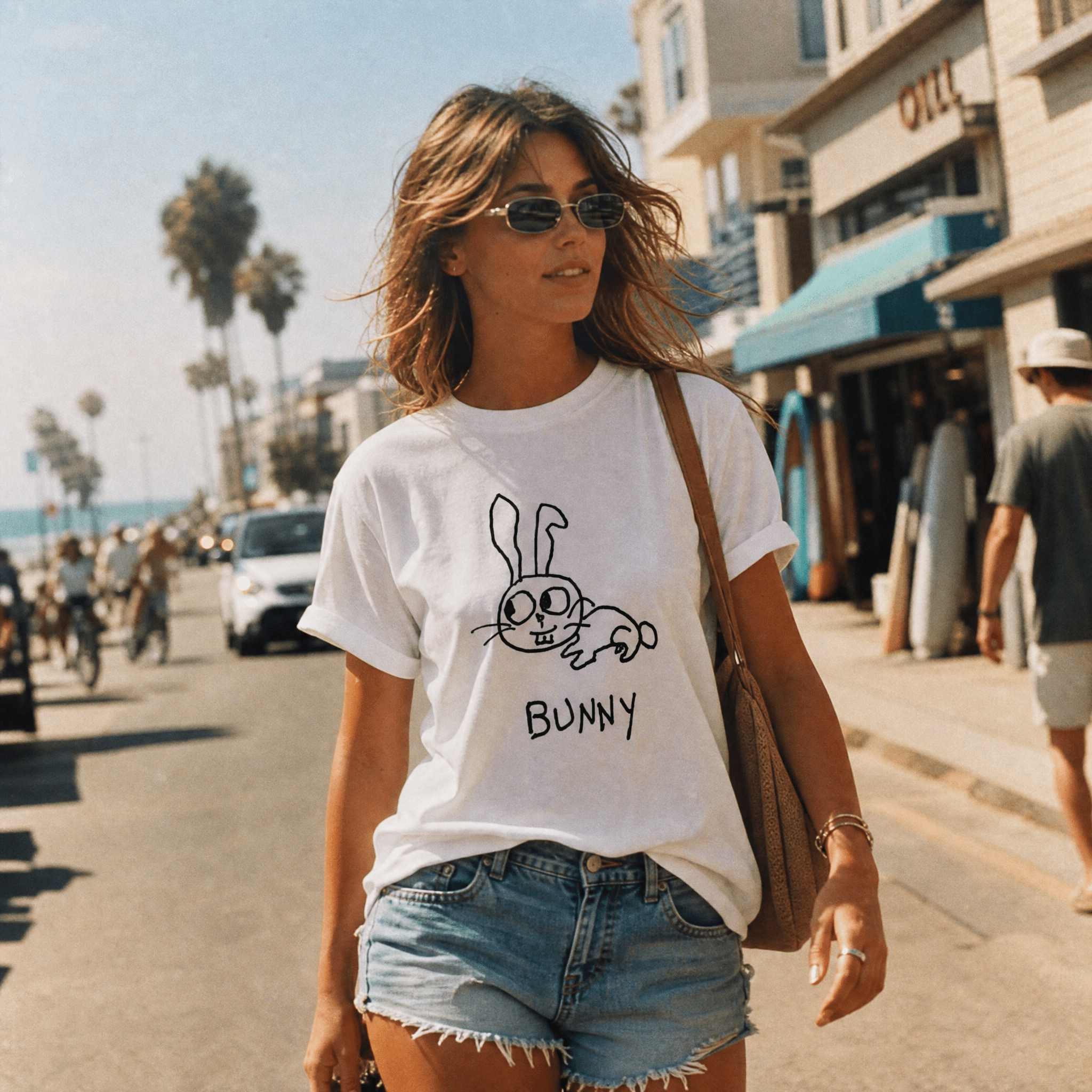Bunny - Women's Relaxed T-Shirt