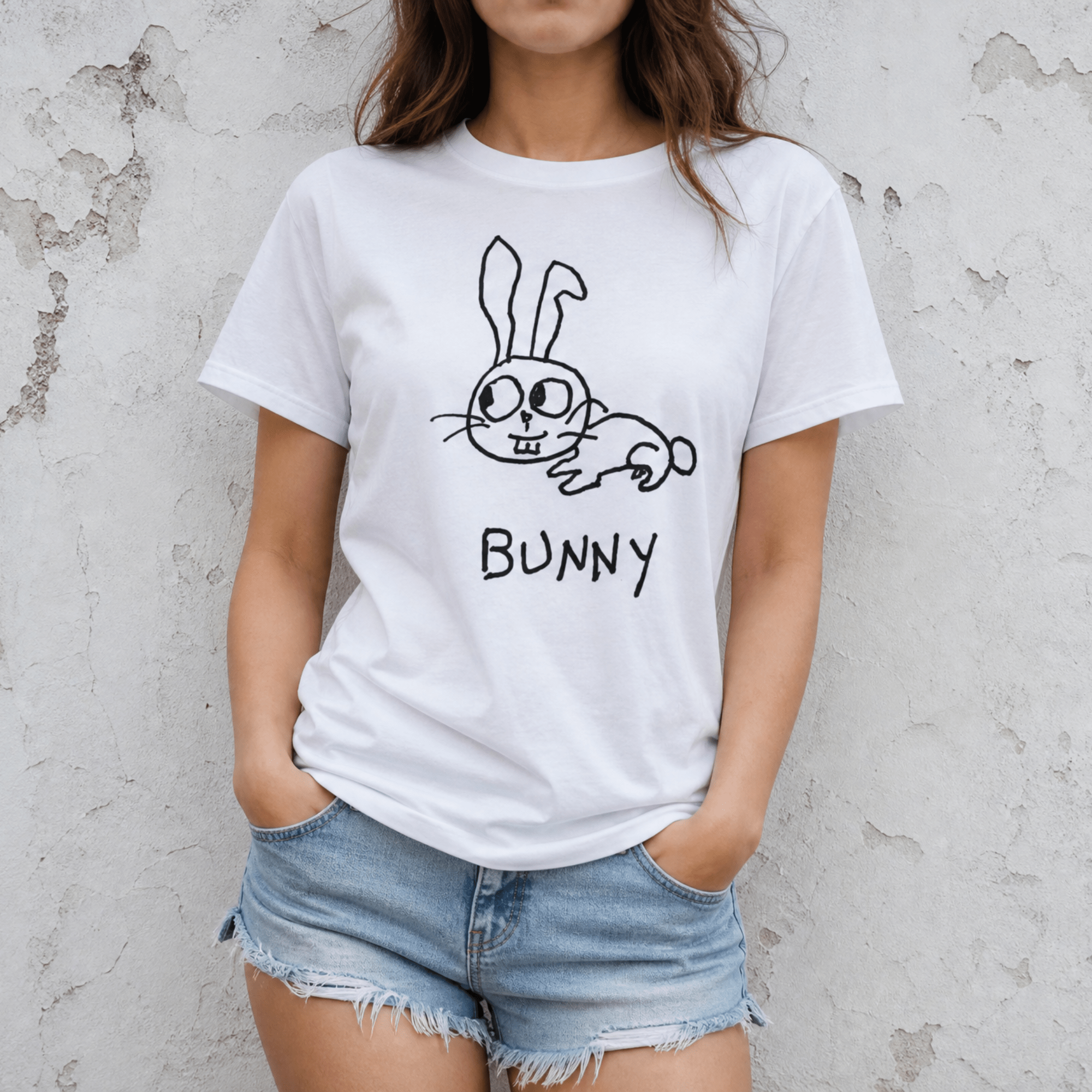 Bunny - Women's Relaxed T-Shirt