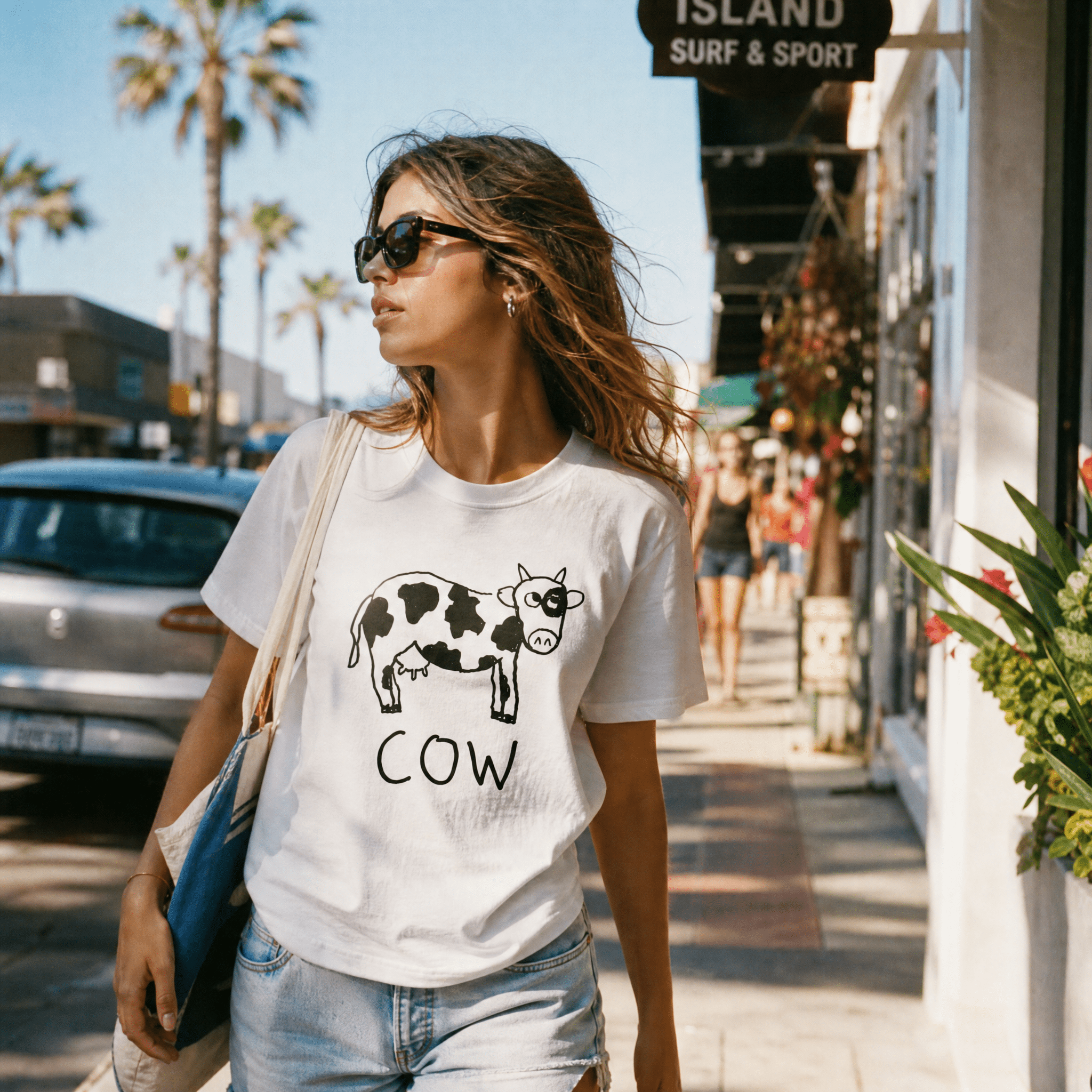 Cow - Women's Relaxed T-Shirt