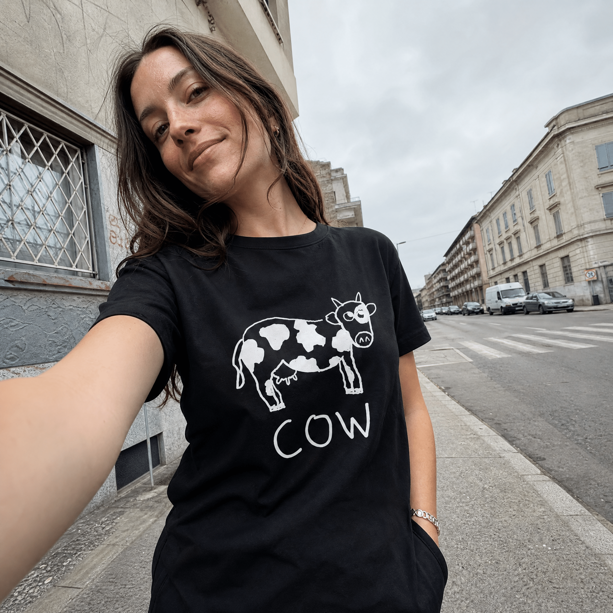 Cow - Women's Relaxed T-Shirt