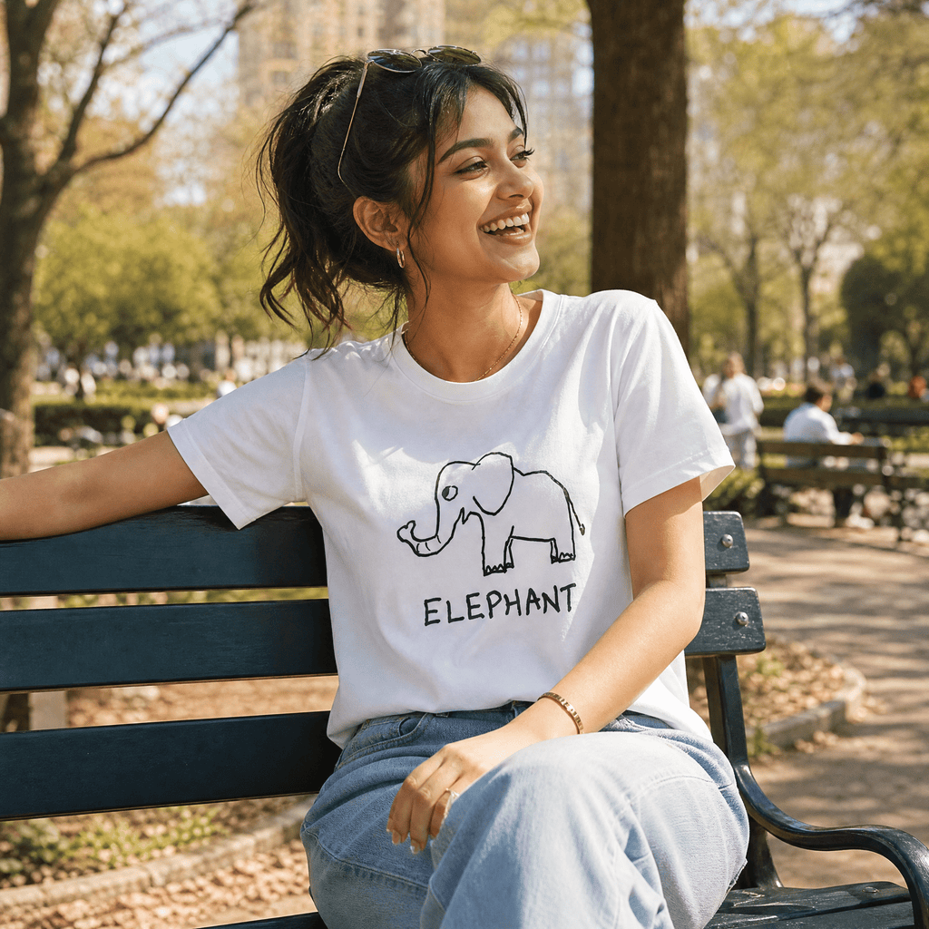Elephant - Women's Relaxed T-Shirt
