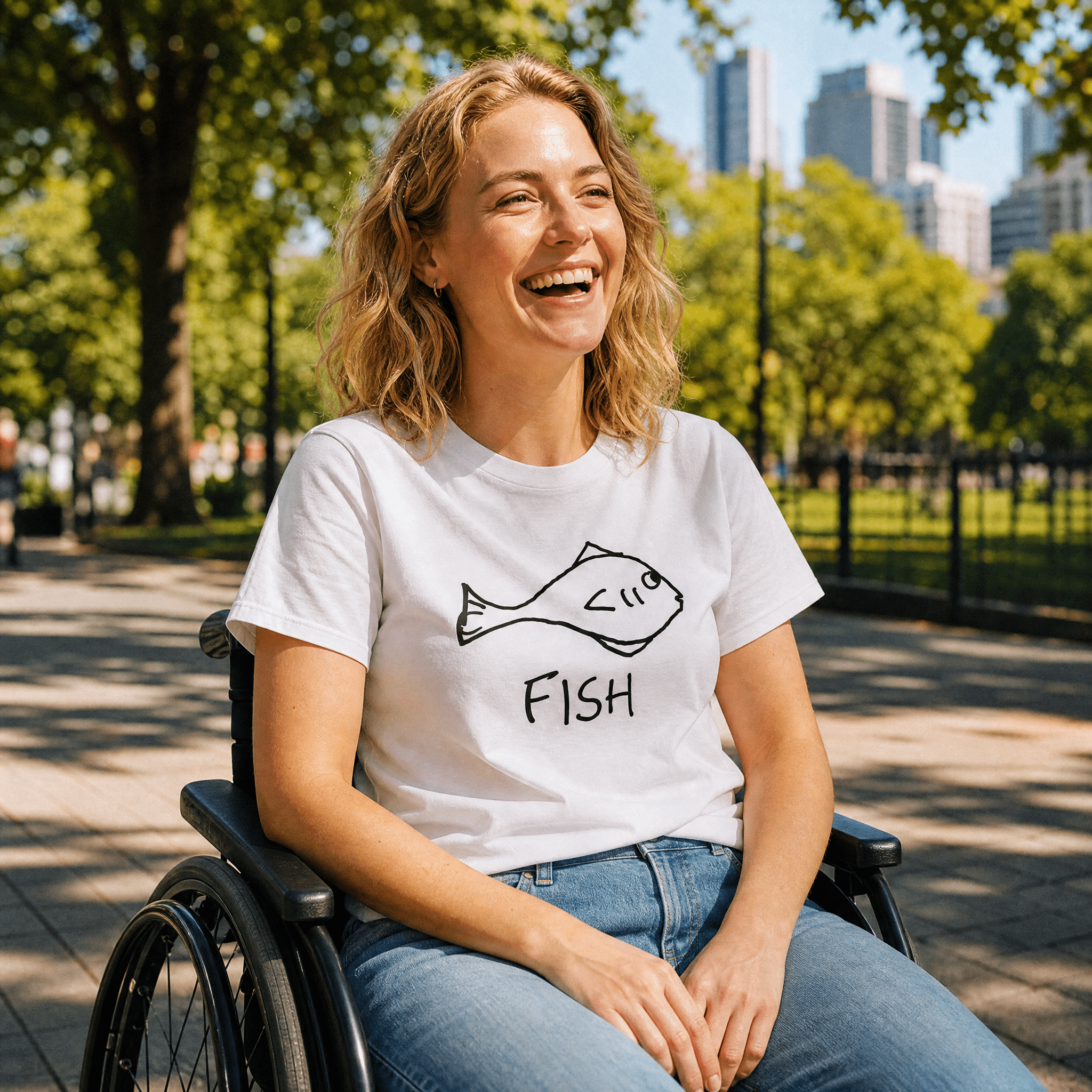 Fish - Women's Relaxed T-Shirt