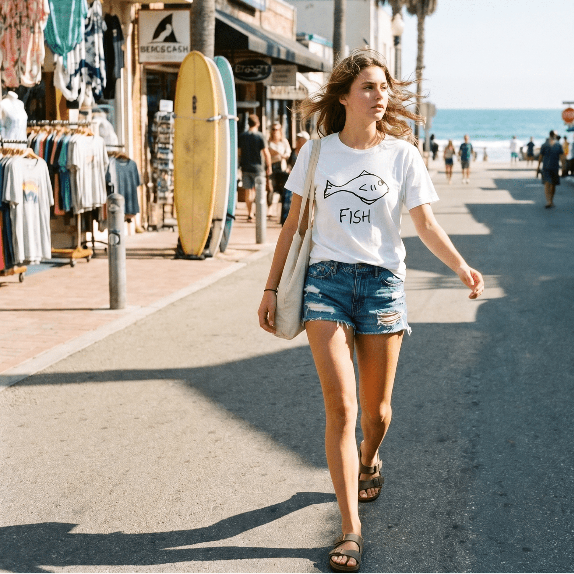 Fish - Women's Relaxed T-Shirt