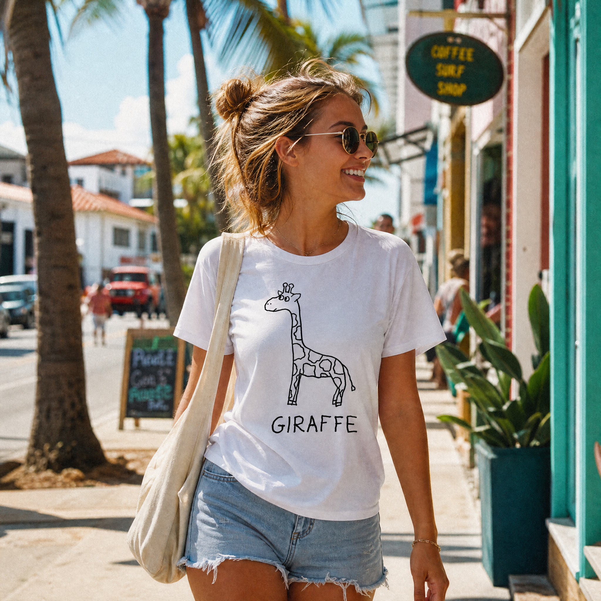 Giraffe - Women's Relaxed T-Shirt