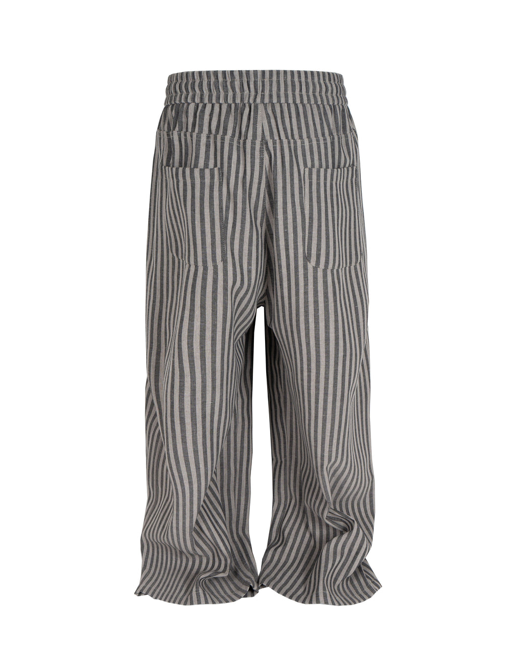 GREY STRIPED LOUNGE PANTS (UNISEX)