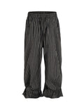NOIR STRIPED LOUNGE PANTS (UNISEX)