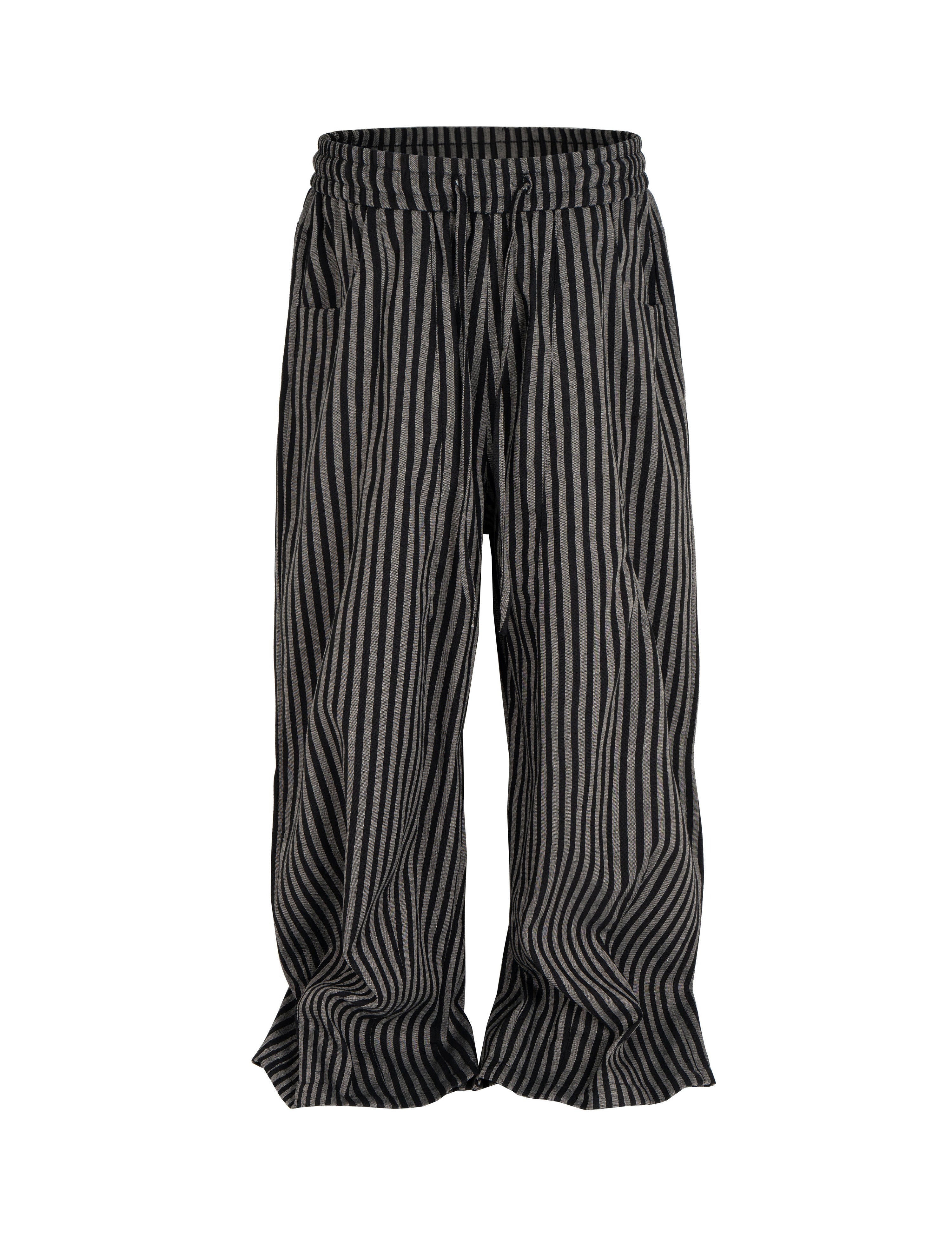 NOIR STRIPED LOUNGE PANTS (UNISEX)