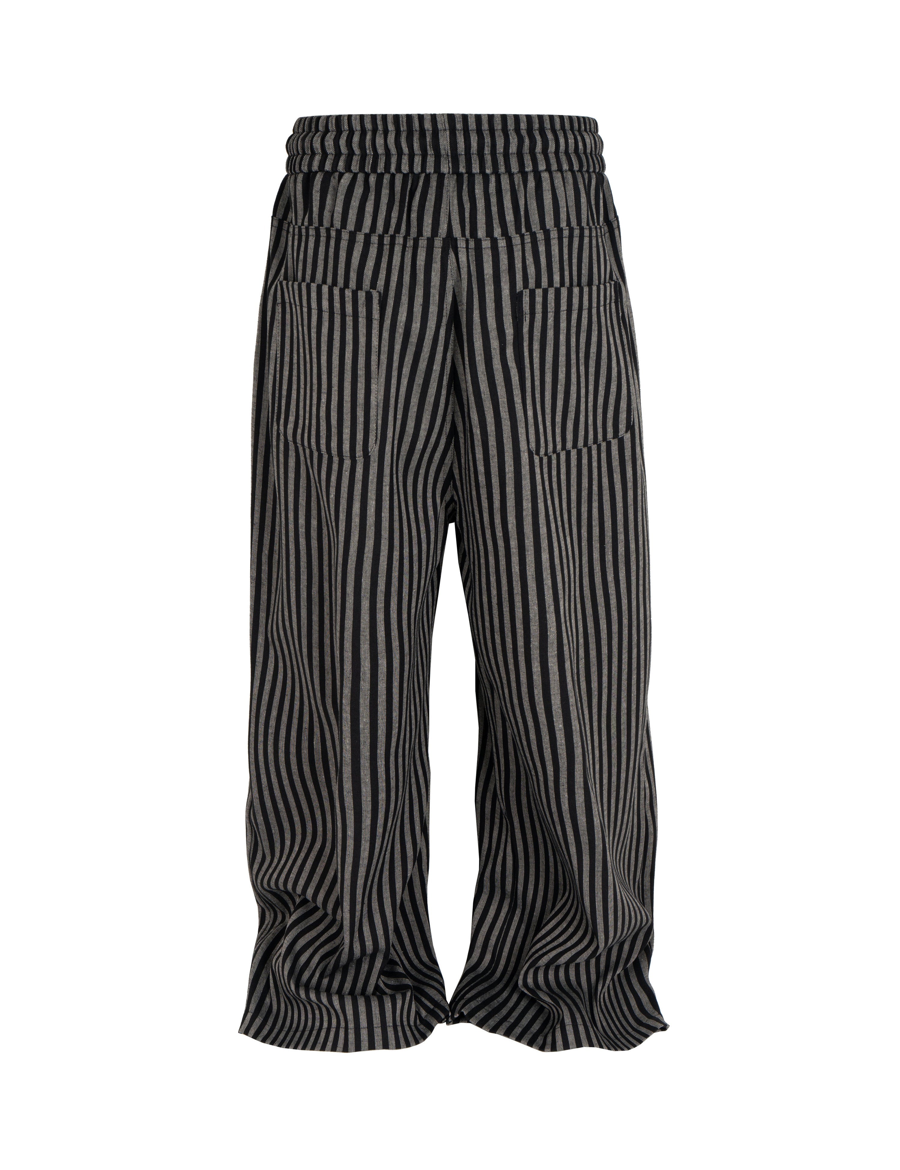 NOIR STRIPED LOUNGE PANTS (UNISEX)