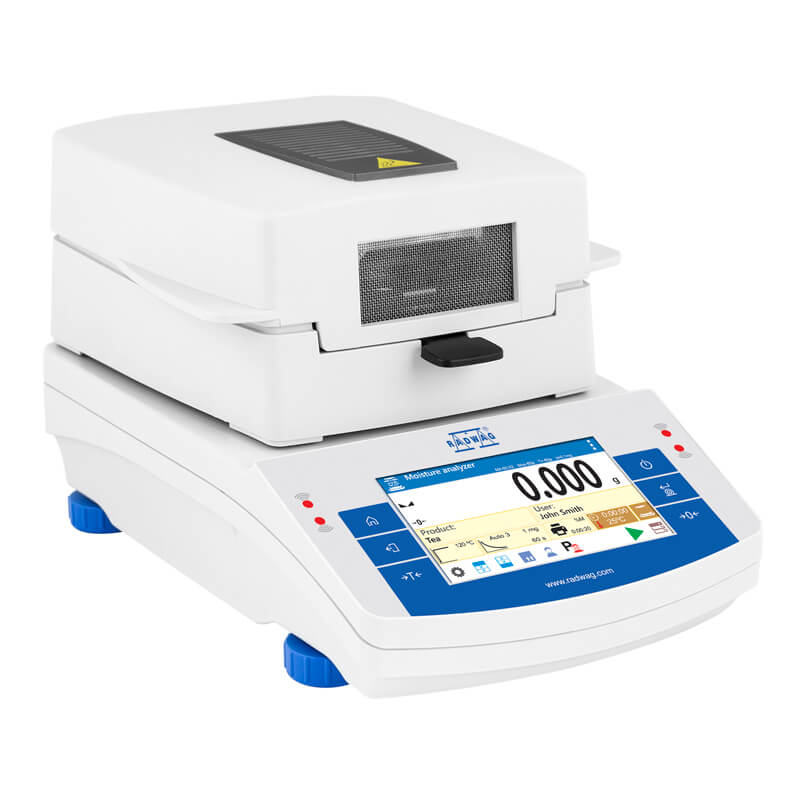 Radwag MA 50/1.R.NS Moisture Analyzer, 50 g x 0.1 mg/ 0.0001%, Metal Heater