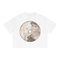 Director's Cut Streetwear Tee White Y2K Boxy Cropped T-Shirt 250GSM Summer Short Sleeve Crew Neck