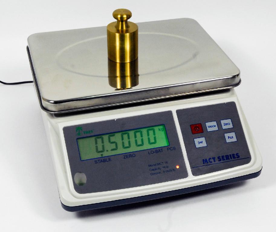 TREE MCT 3 Mid Counting Scale, 3 lb x 0.0001 lb
