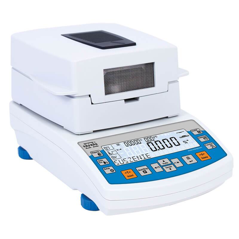 Radwag MA 50.R.WH Moisture Analyzer, 50 g x 1 mg/ 0.001%, Halogen