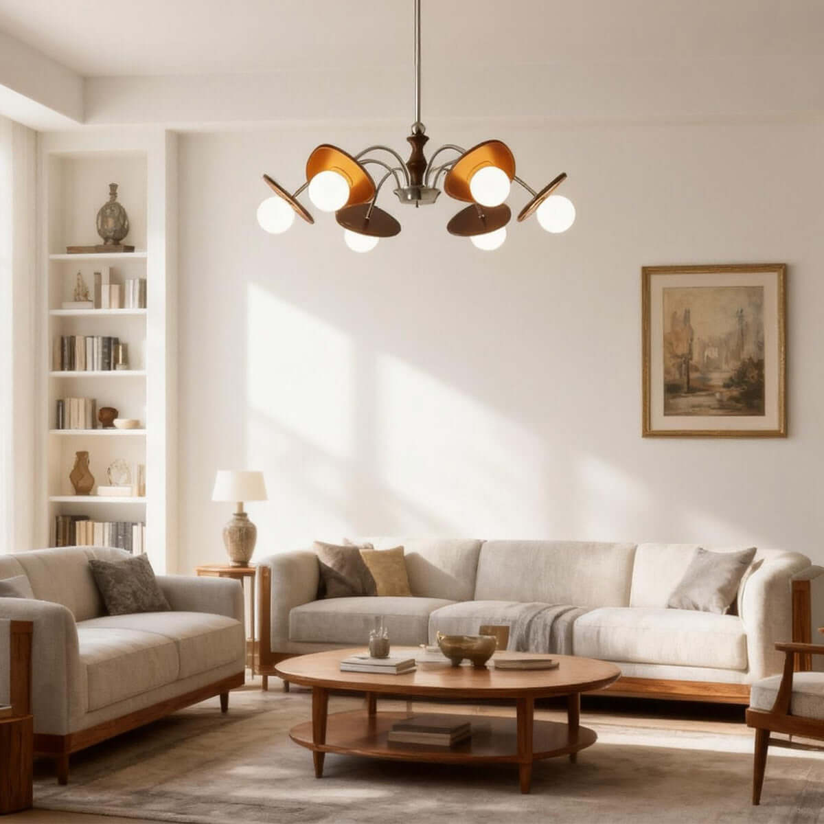 Moyen Chandelier