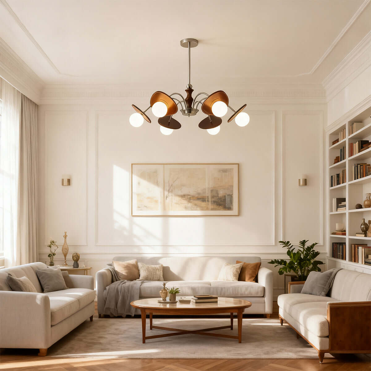Moyen Chandelier