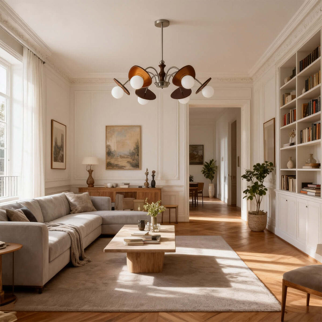 Moyen Chandelier
