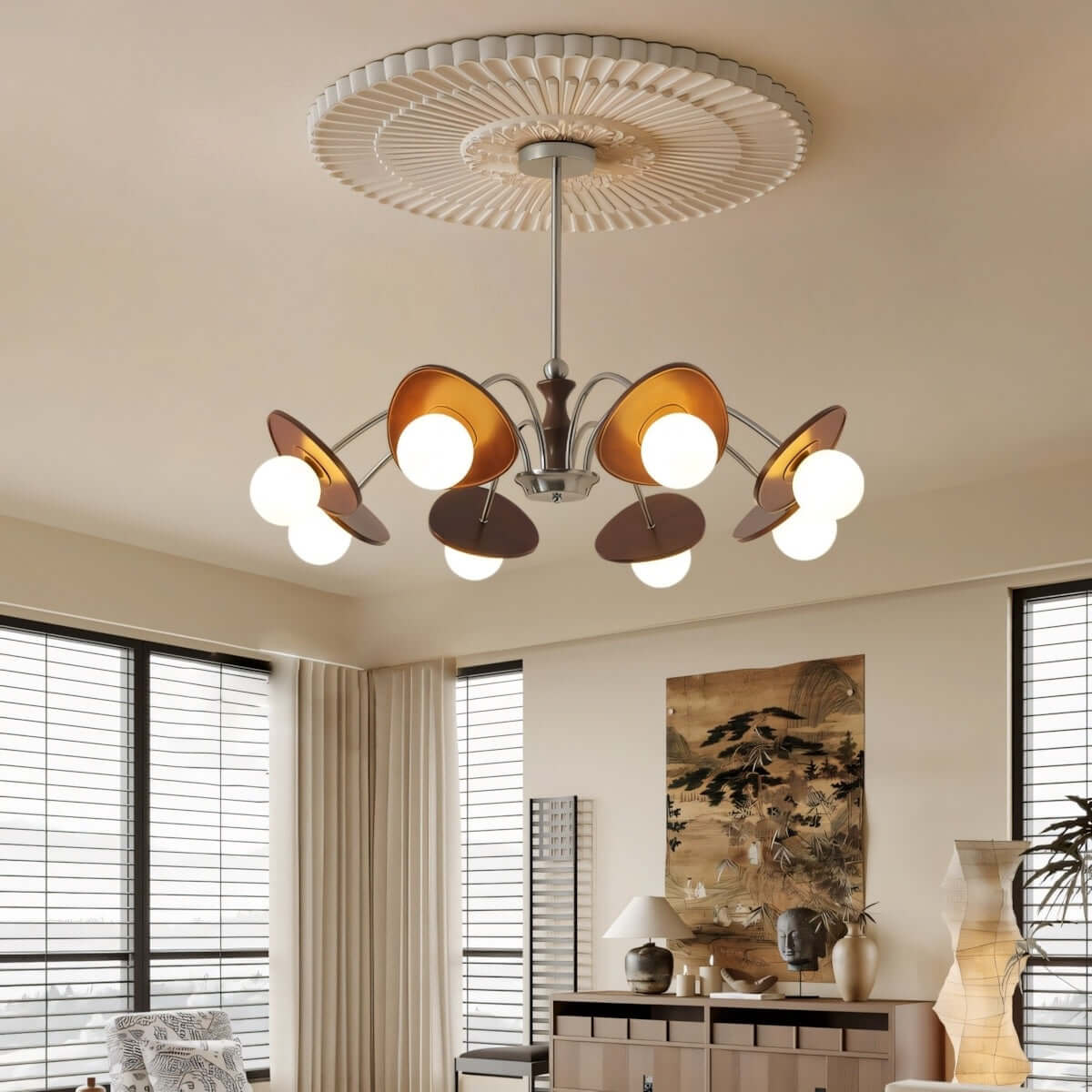 Moyen Chandelier