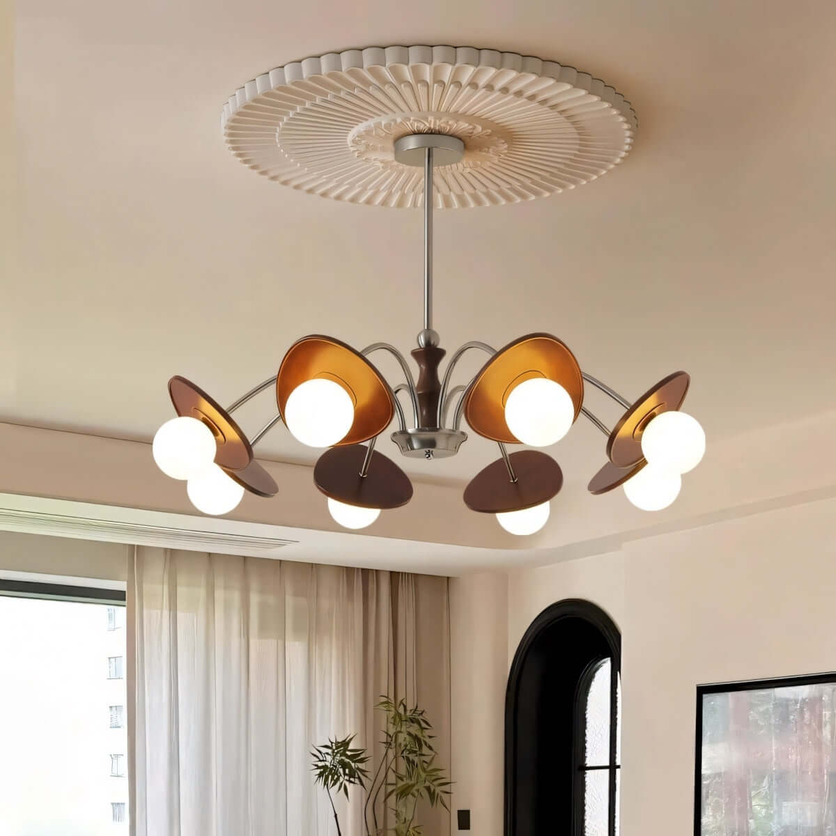 Moyen Chandelier