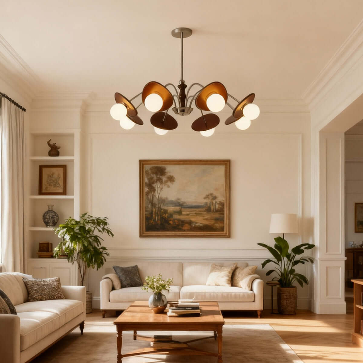 Moyen Chandelier
