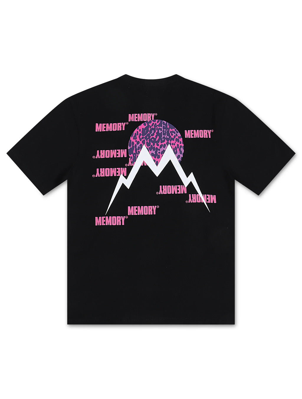 Memory Lane Scatter Logo Tee - Black