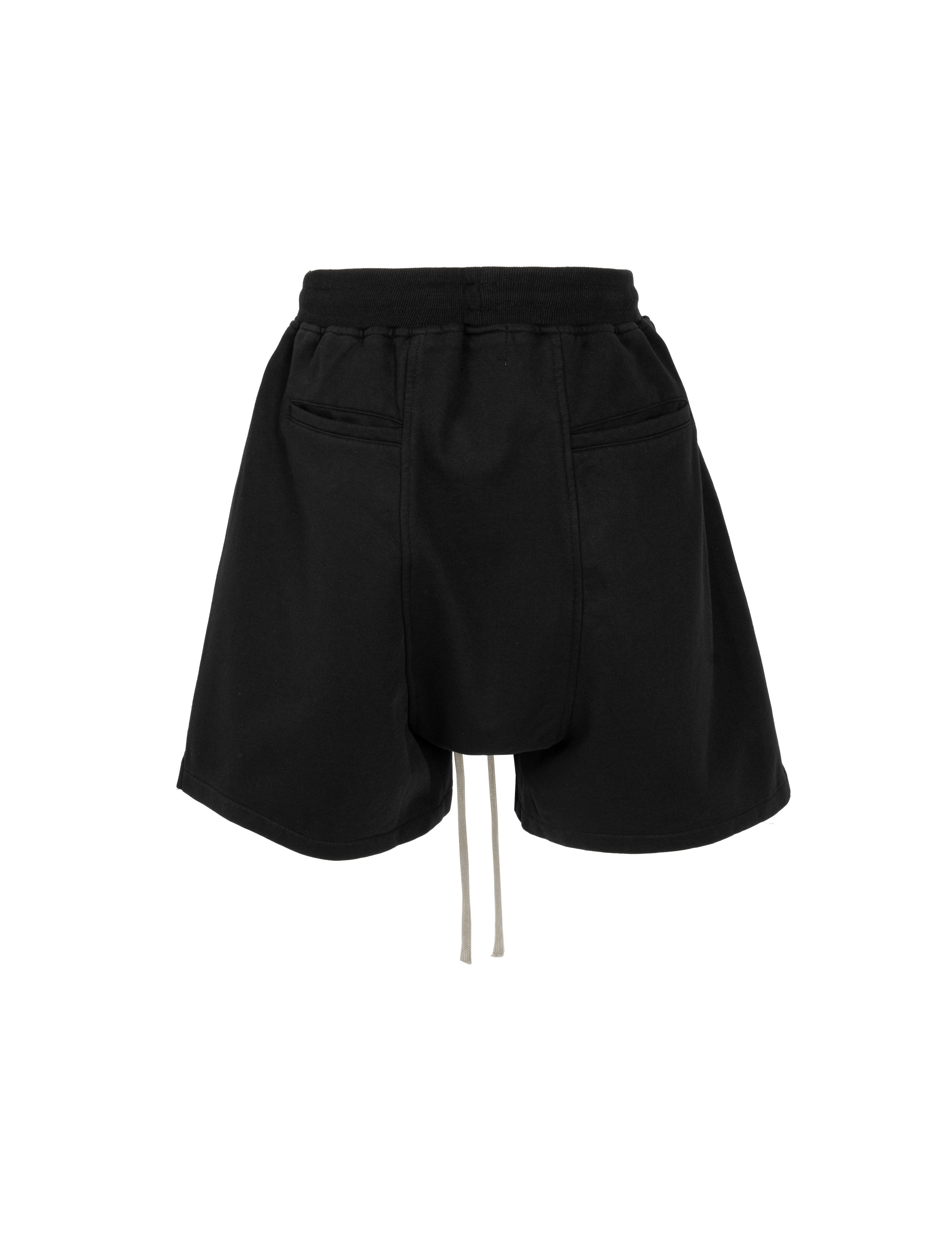 NOIR ZIP DRAWSTRING CARGO SHORTS