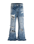 AZUL DESTRUCTION DENIM