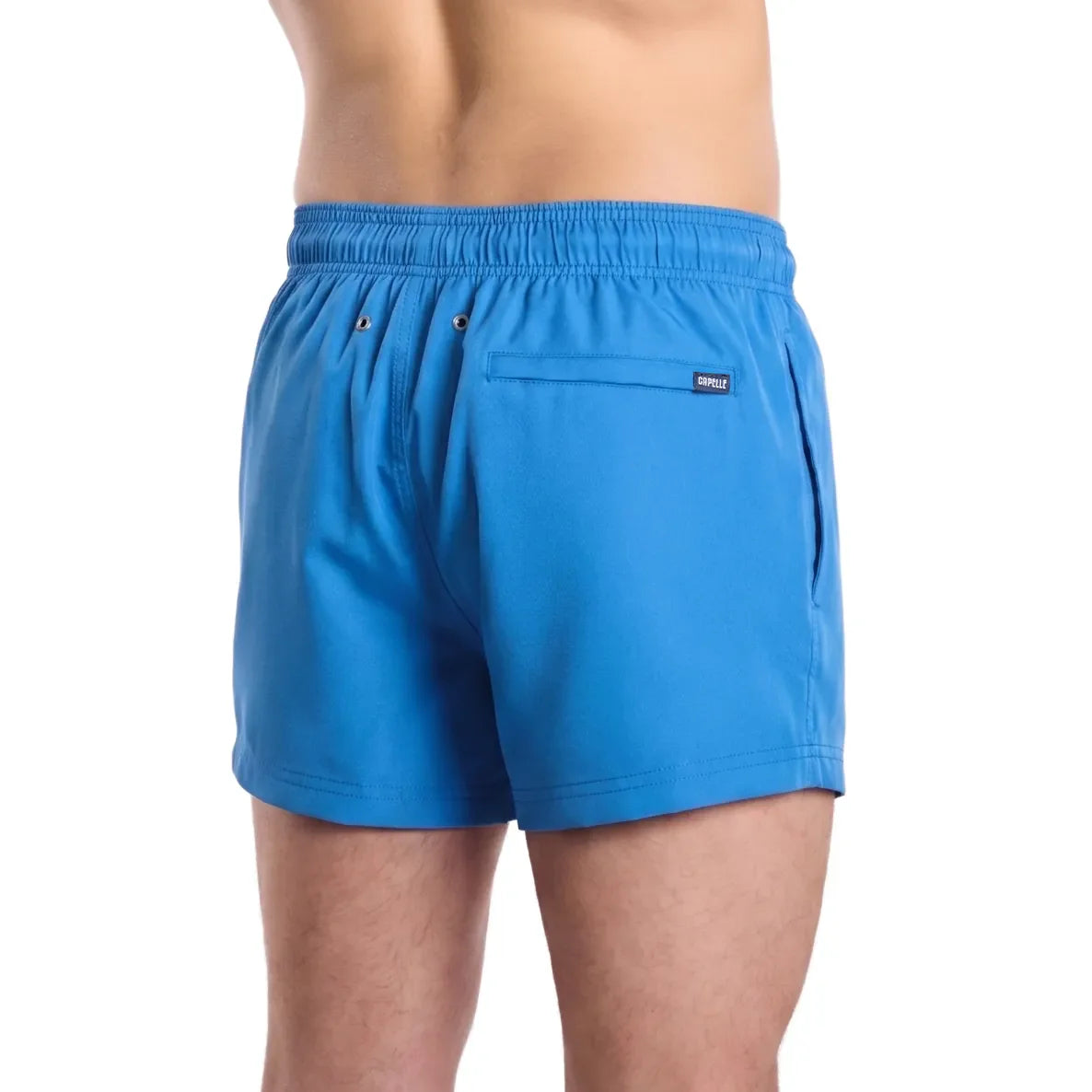 Men’s Premium Compression-Lined Hybrid Shorts – Ocean Blue
