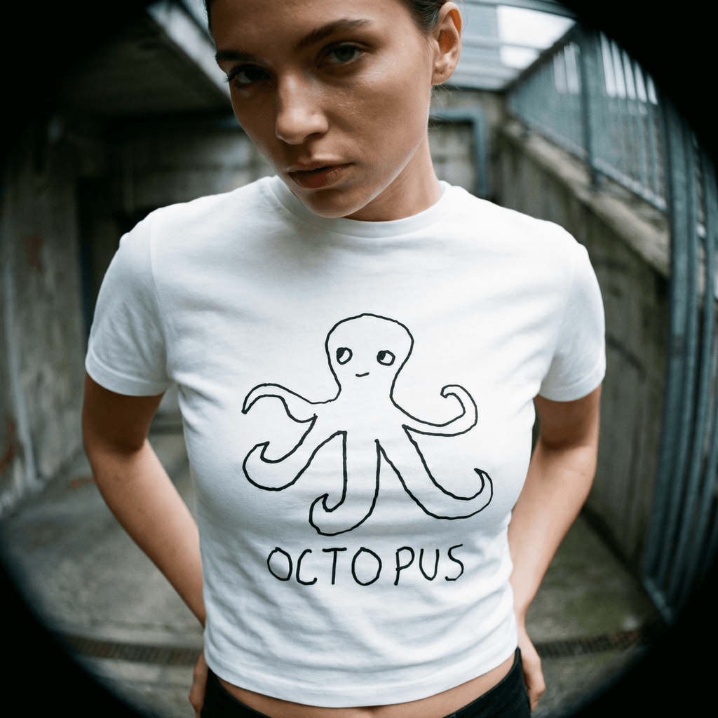 Octopus - Women's Fitted Tee