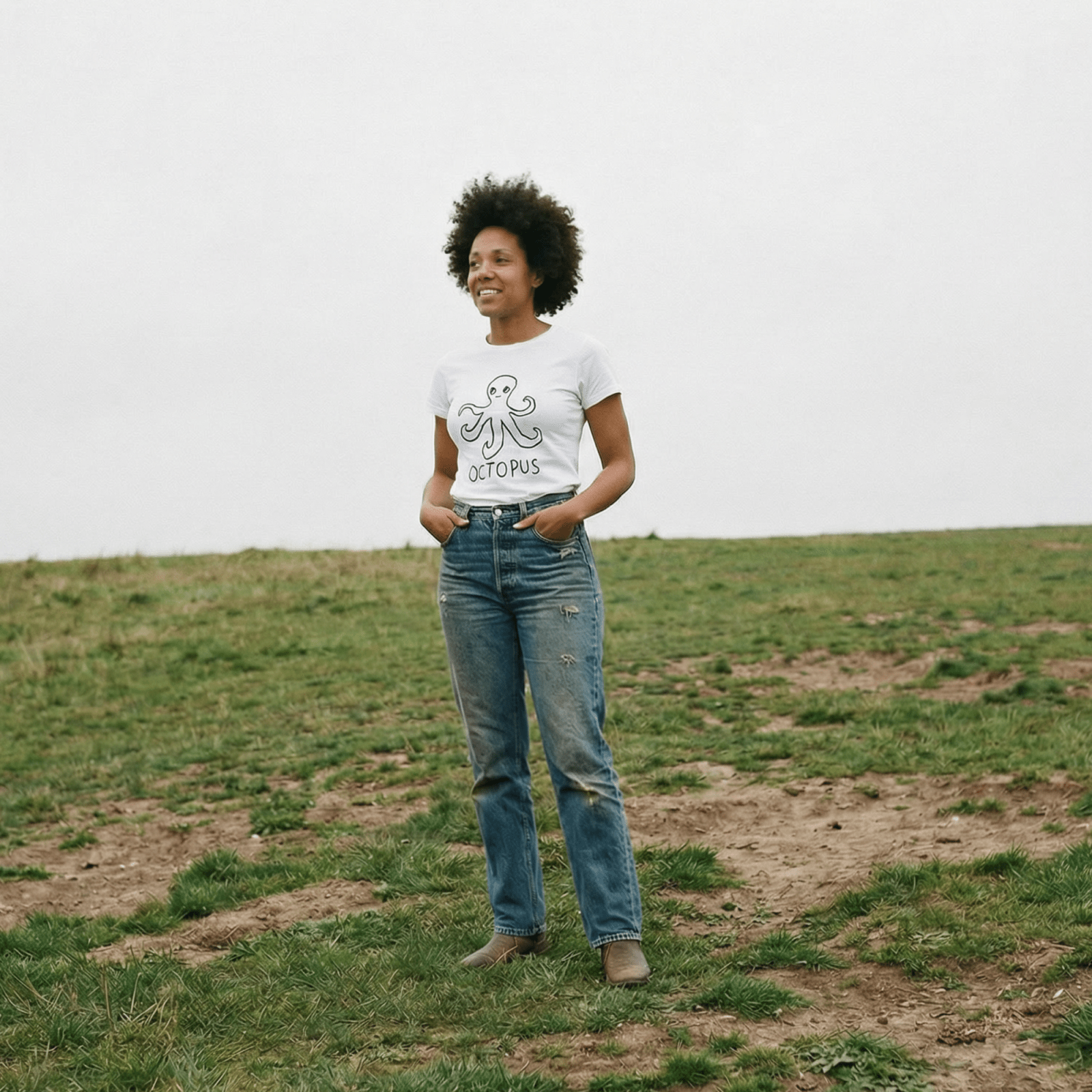 Octopus - Women's Fitted Tee