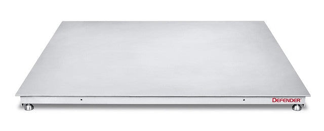 Ohaus i-DF5000C1X Defender 3000 Washdown Floor Scale Platform, 5' x 5', NTEP, 2500000 g x 500 g
