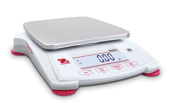 Ohaus SPX1202 SCOUT SPX Portable Balance, 1200 g x 0.01 g