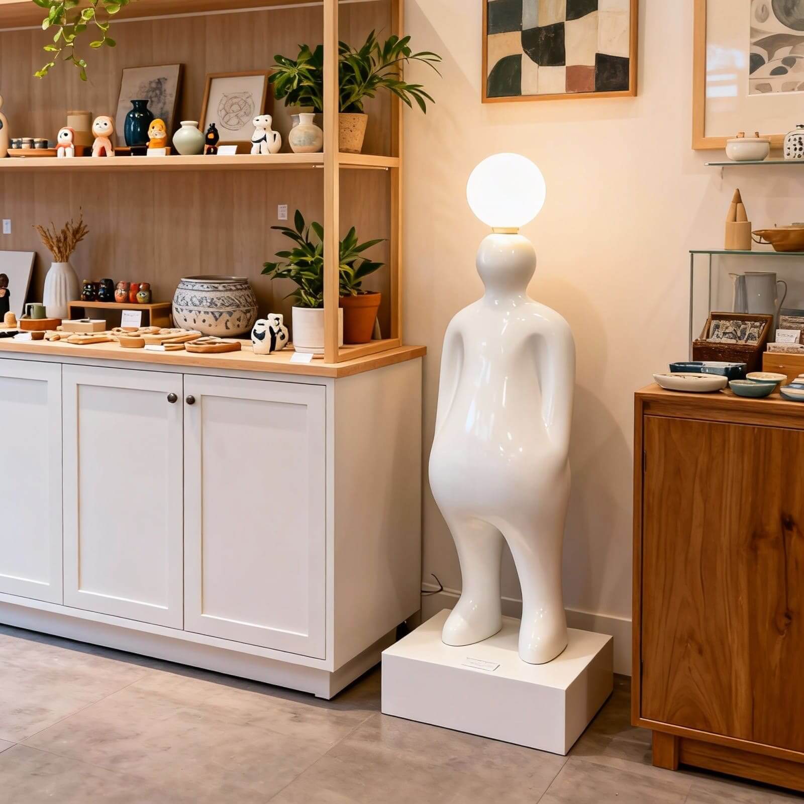 Olunor Sculpture Table Lamp