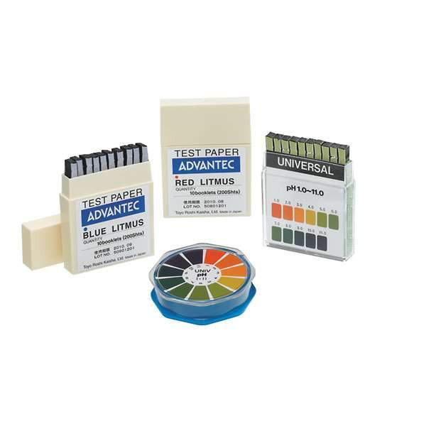 Advantec 07020010 Test Papers LITMUS BLUE TEST PAPER, 10 BKS OF 20
