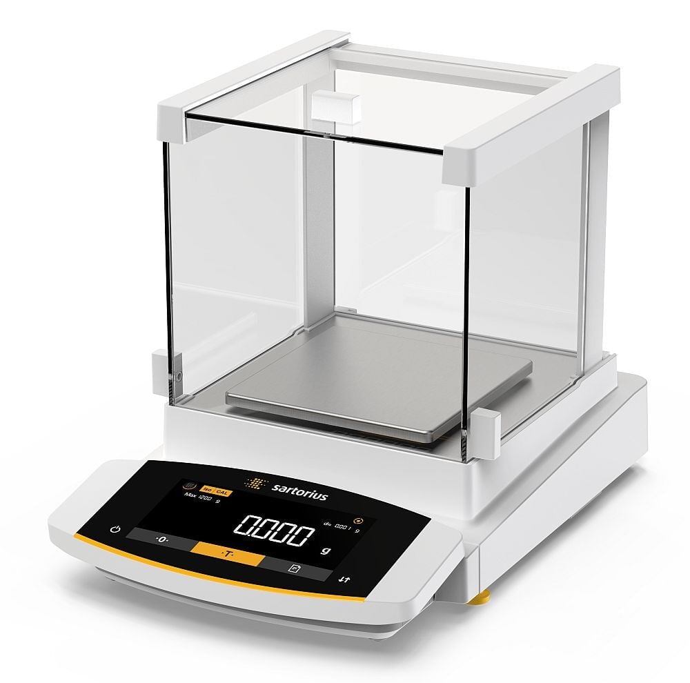Sartorius MCE1203S-2S00-E Cubis II Precision Complete Balance, Small Manual draft shield, 1200 g x 1 mg
