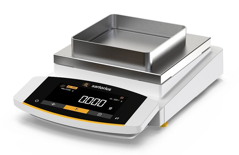 Sartorius MCE2203P-2S00-R Cubis II Precision Complete Balance, Removable flat draft shield, 1010/2200 g x 1/10 mg