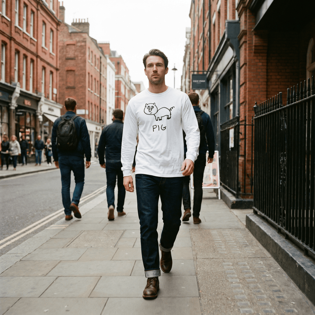 Pig - Long Sleeve Tee