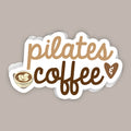 Pilates & Coffee Decal