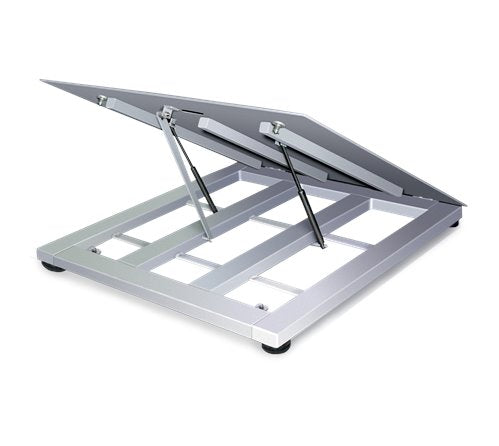 Ricelake 50405 Roughdeck QC Quick Clean Stainless Steel Floor Scale, 4' X 4', 5000 LB, NTEP Class III