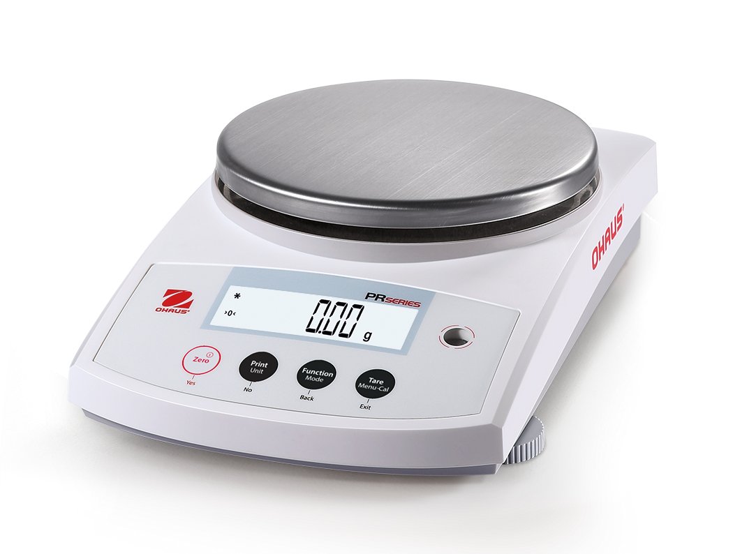Ohaus PR6201N/E Precision Balance, 6200 g x 1 g, NTEP, Class III