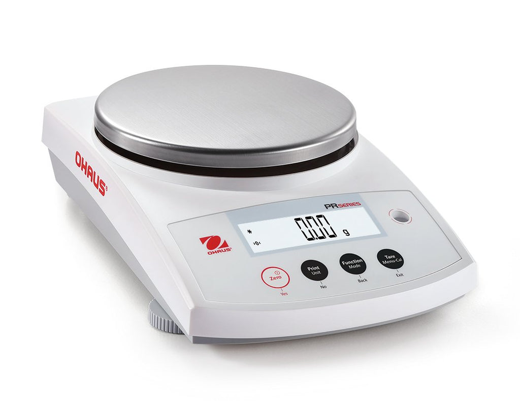 Ohaus PR6201N/E Precision Balance, 6200 g x 1 g, NTEP, Class III