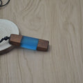 nowadaysfashion Vintage Men'Woman s Fashionable Wood Resin Necklace Pendant