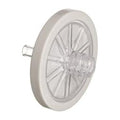 Whatman 10462650 30mm Dia, Puradisc Aqua 30 CA, 0.45 micrometer Pore Size, Cellulose Acetate/ Polycarbonate, Female Luer Lock/ Male Luer, White, 500/pk (PN:10462650)