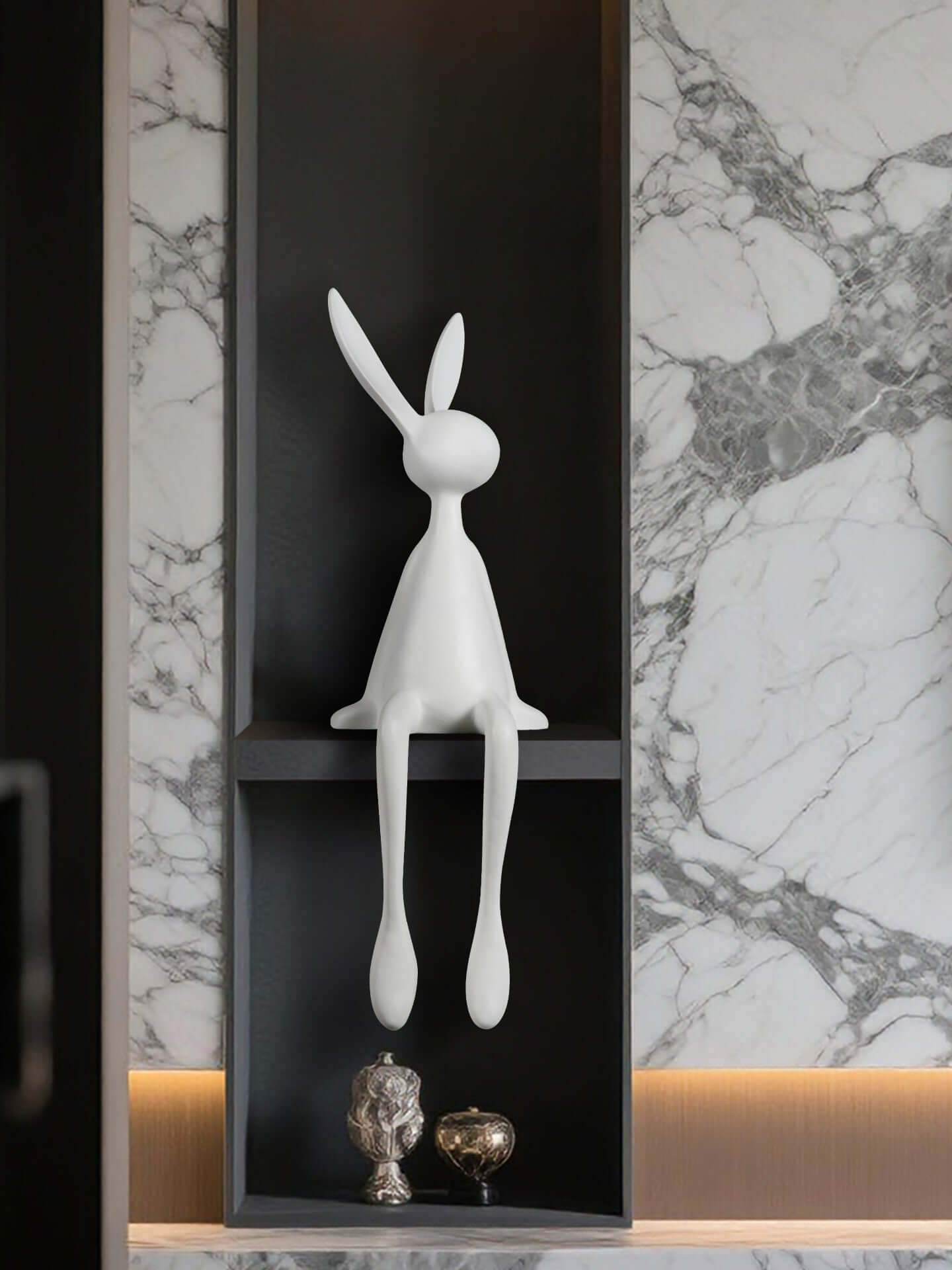 Rabbit Resin Sculpture
