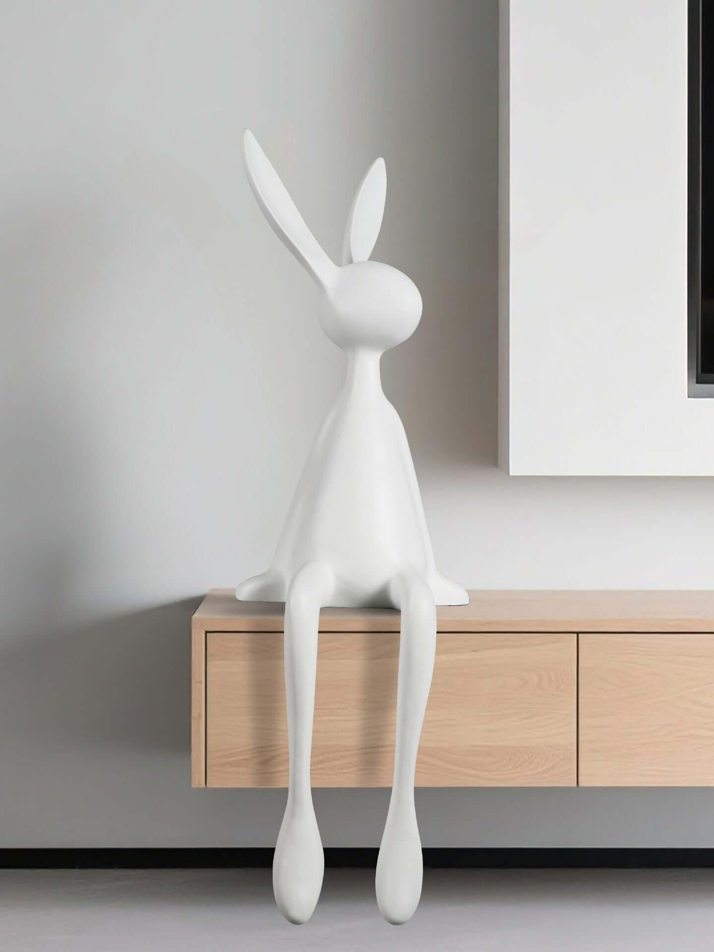 Rabbit Resin Sculpture