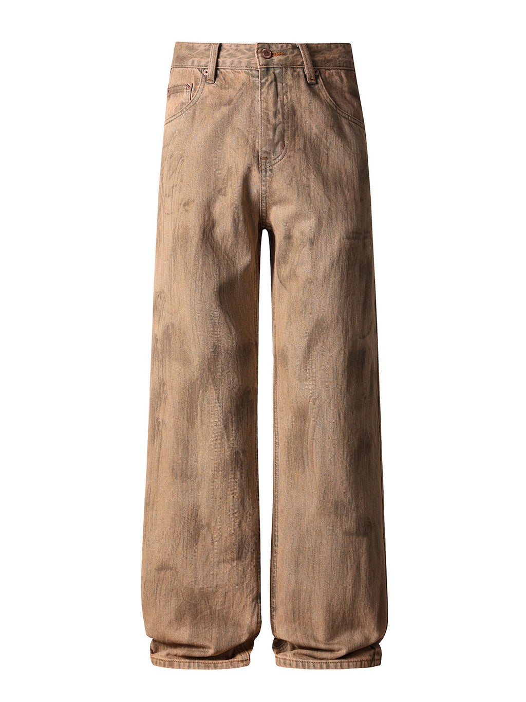 TAN RELAXED DENIM