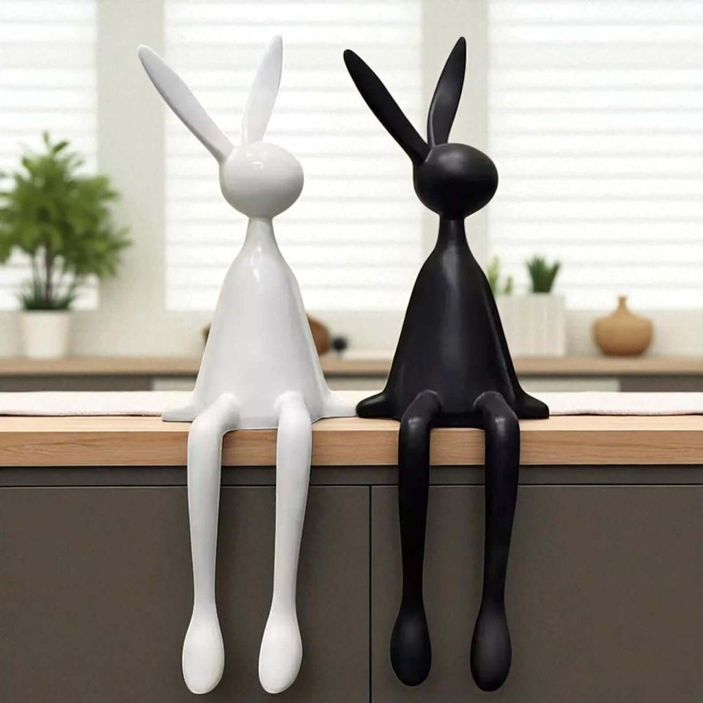 Rabbit Resin Sculpture