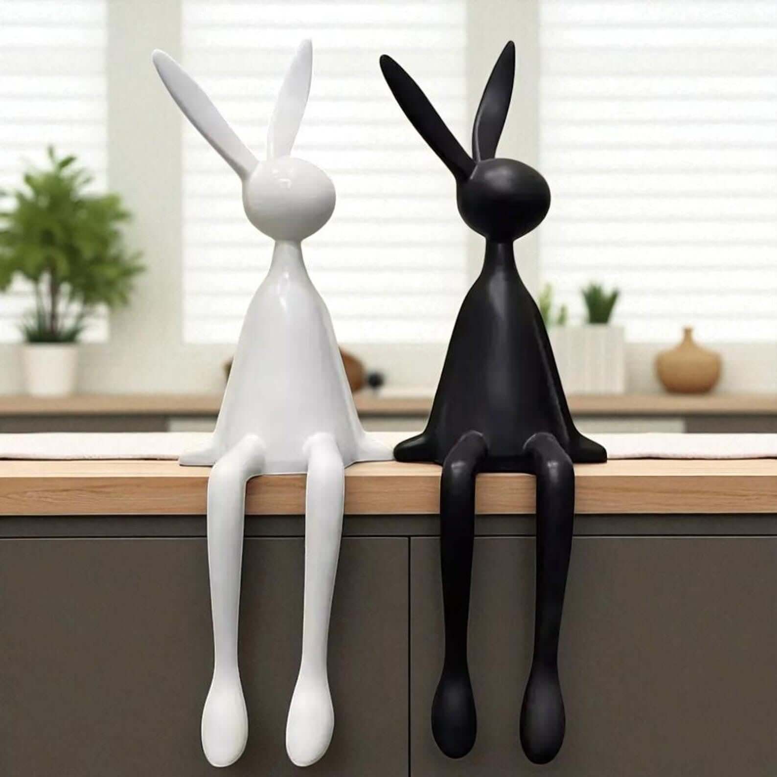 Rabbit Resin Sculpture
