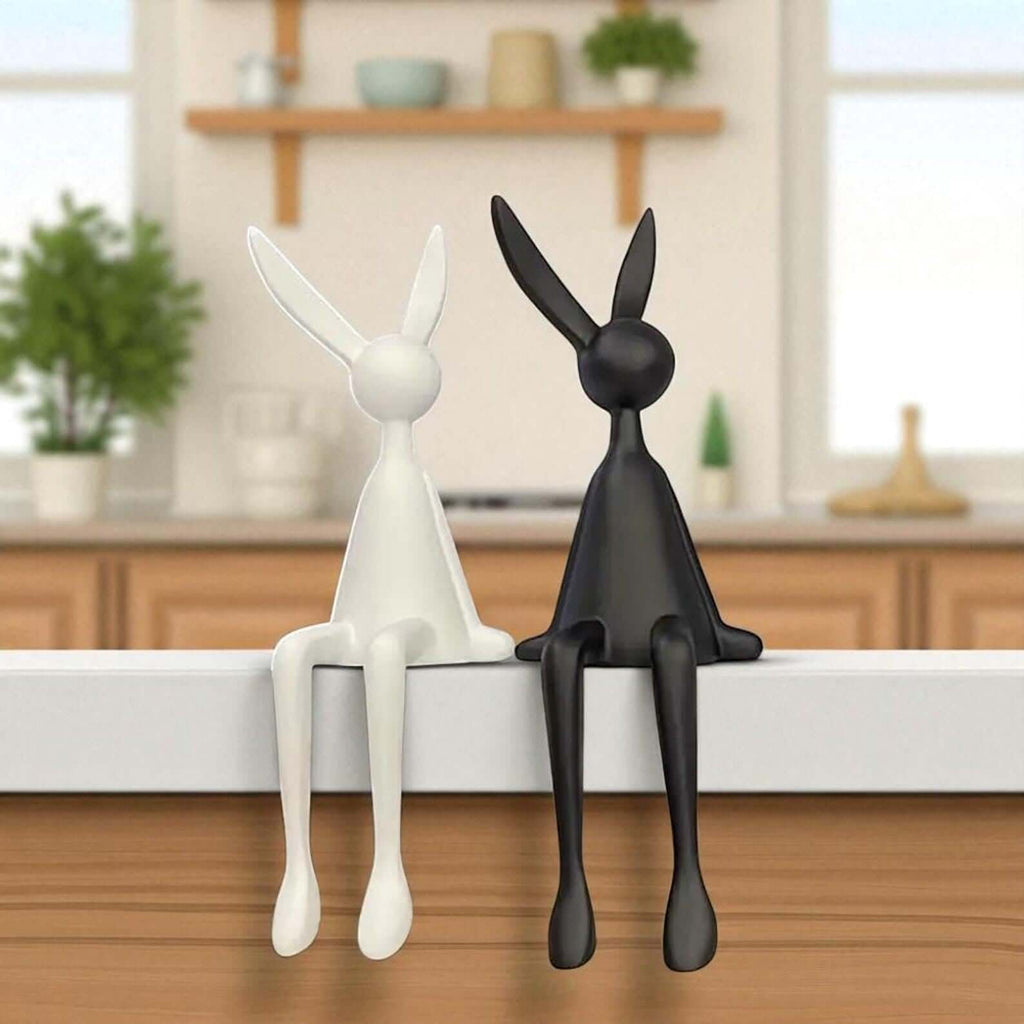 Rabbit Resin Sculpture