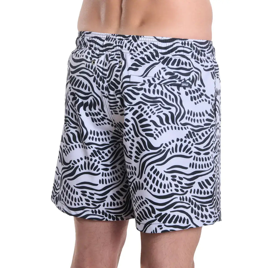 Men’s Premium Compression-Lined Hybrid Shorts – Salt Spray - Surf and Storm
